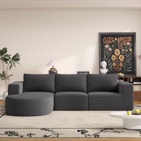 Sofa three-piece set 153 models (Color: Dark gray, size: DG,1pcs)